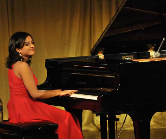 female piano player belgaum