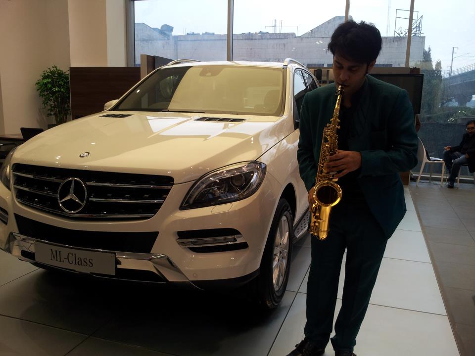 best saxophone artist belgaum